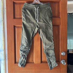 H&M Twill Joggers Zipper Pants